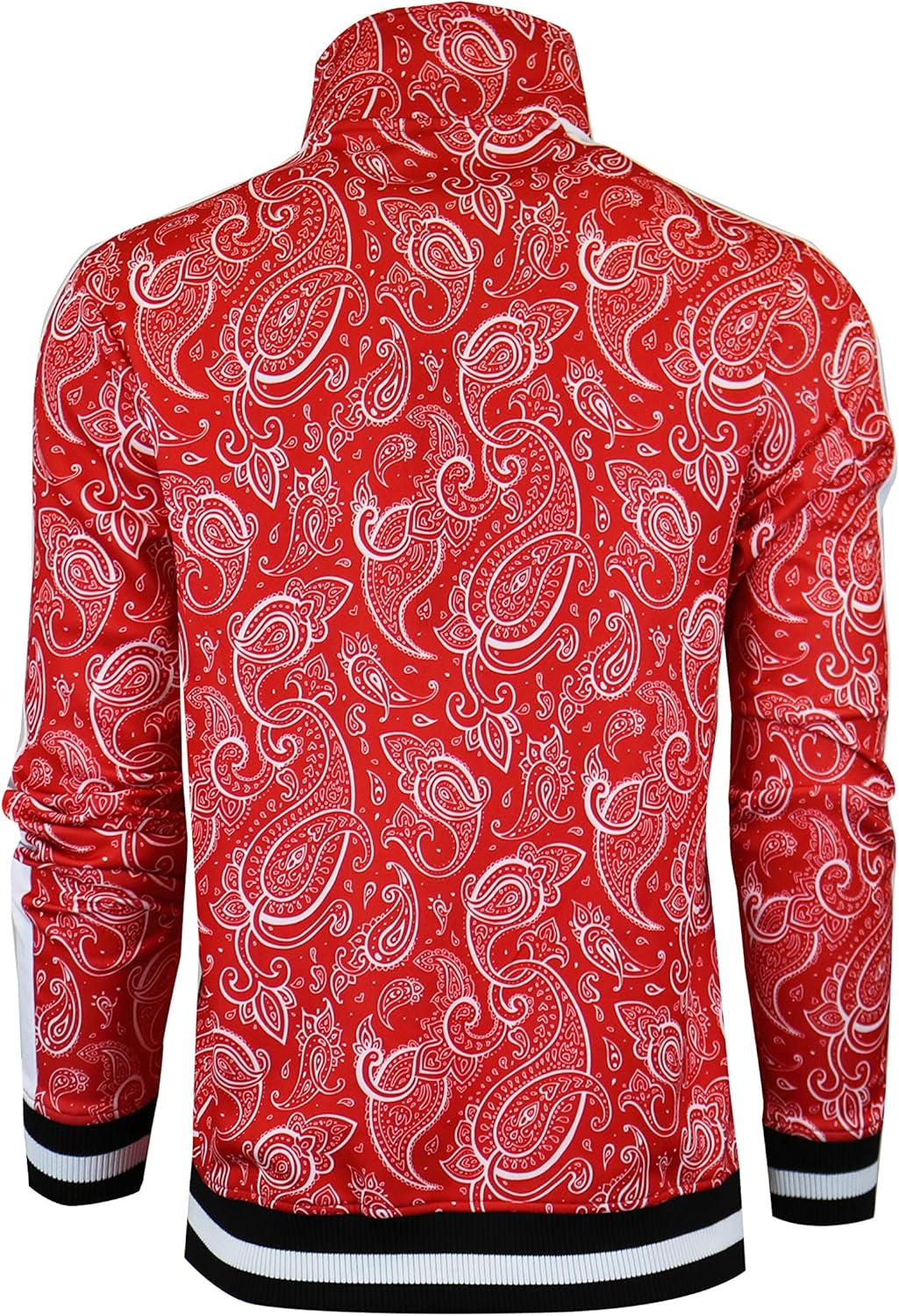 Mens Urban Hip Hop Premium Track Jacket - Slim Fit Side Taping Sportswear Urbanwear Streetwear Fashion Top