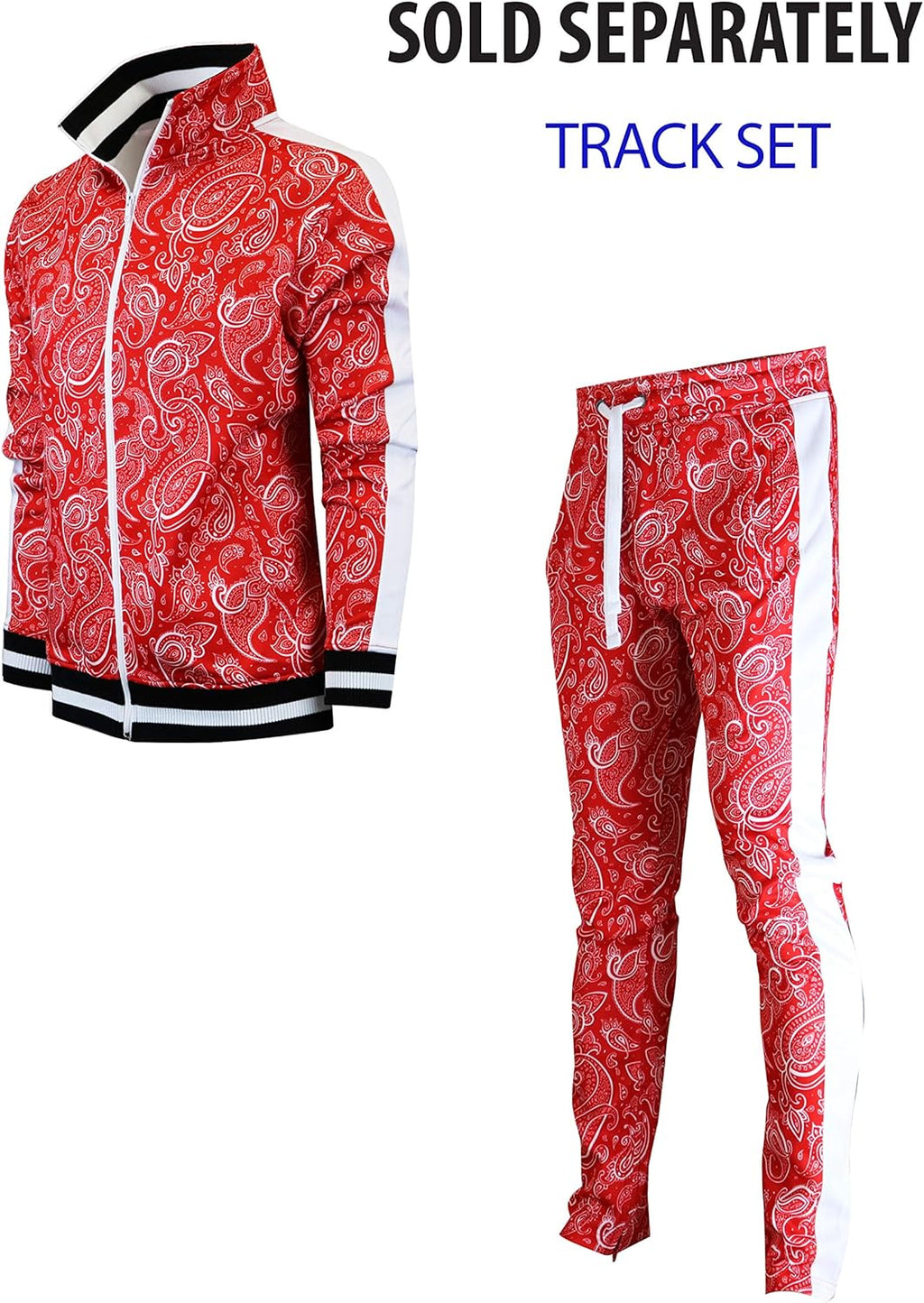 Mens Urban Hip Hop Premium Track Jacket - Slim Fit Side Taping Sportswear Urbanwear Streetwear Fashion Top
